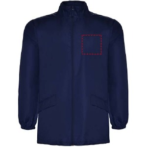 parte esquerda do peito