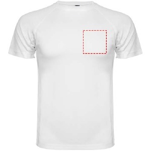 parte esquerda do peito