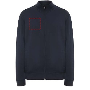 parte esquerda do peito