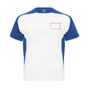 parte esquerda do peito