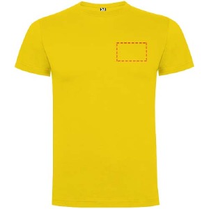 parte esquerda do peito