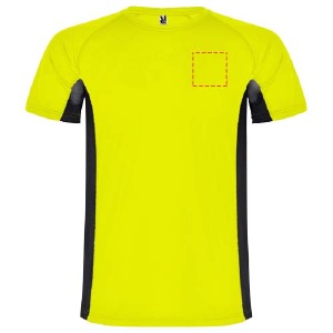 parte esquerda do peito