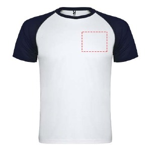 parte esquerda do peito