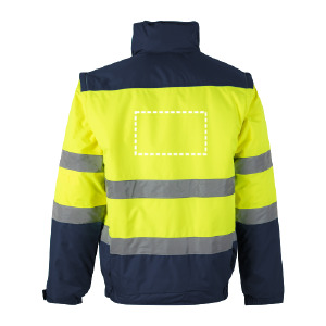 Casaco-reflector costas