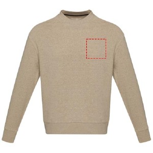 parte esquerda do peito