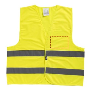 parte esquerda do peito