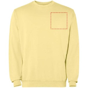 parte esquerda do peito