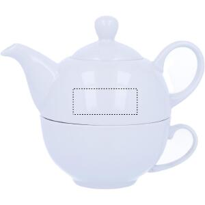 Posição de marcação tea pot left