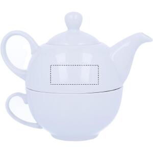 Posição de marcação tea pot right
