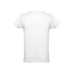 Posição de marcação t-shirt manga curta peito