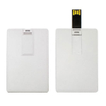 Cartão USB com a sua imagem a cor garrida, económico USB Clássico cor branco