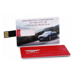 Cartão USB com a sua imagem a cor garrida, económico USB Clássico cor branco
