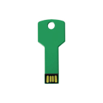 Chave USB personalizada disponível em várias cores Chave USB cor verde