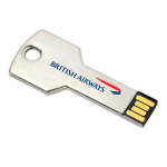 Chave USB personalizada disponível em várias cores Chave USB cor prateado