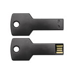 Pen USB metálica em forma de chave com ligação 3.0 Chave USB 3.0 cor preto
