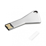 Chaves USB promocionais em forma de triângulo Chave USB Triangle cor prateado