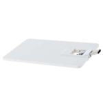 Cartão com ligação USB padrão 3.0 e conector tipo C USB-C 3.0 cor branco