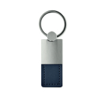 Porta-chaves personalizados de couro e metal na parte superior Deluxe