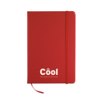 Cadernos personalizados baratos de cor viva, folhas A5 lisas Sketch cor vermelho vista principal