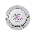 Cabide personalizado para publicidade elegante com gancho HangOn cor prateado vista principal