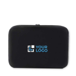 Bolsas para portátil personalizadas universal com espuma 14'' York cor preto vista principal