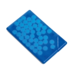 Rebuçados personalizados baratos de menta CandyCard cor azul transparente terceira vista