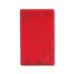 Rebuçados personalizados baratos de menta CandyCard cor vermelho transparente