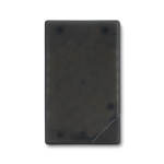 Rebuçados personalizados baratos de menta CandyCard cor cinzento transparente