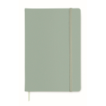 Caderno promocional barato colorido, folhas A5 pautadas segunda vista