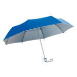 Guarda-chuva abertura e fecho manuais com pega e fita a condizer Ø98 cor azul real terceira vista