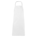 Aventais de cozinha personalizados feitos de algodão 180 g/m2 Chef cor branco quarta vista