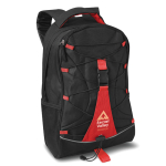 Mochilas publicitárias com cordão decorativo Mount Everest cor vermelho vista principal segunda vista