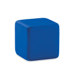Cubo anti-stress personalizado com logo para publicidade ZenCube cor azul