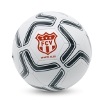 Bola de futebol para oferecer em promoções e publicidade Futebol Cup cor branco/preto vista principal
