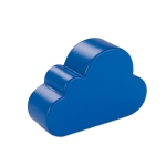 Anti-stress em forma de nuvem para feiras e eventos ZenCloud cor azul