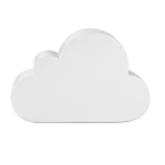 Anti-stress em forma de nuvem para feiras e eventos ZenCloud cor branco segunda vista