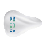 Capa para selim publicitária de poliéster Colors cor preto vista principal