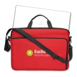 Pasta para portátil personalizada de neopreno com tiracolo 14'' Neosho vista principal segunda vista