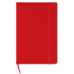 Cadernos de papel quadriculado, folhas A5 quadriculadas Cuadrants cor vermelho