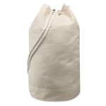 Mochila personalizada de algodão 200 g/m² de cor bege Organic cor bege segunda vista