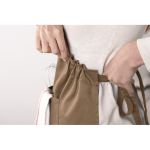 Avental de cozinha personalizado colorido com bolsos 190 g/m2 Topchef cor camel segunda vista conjunto