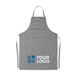 Avental de cozinha personalizado colorido com bolsos 190 g/m2 Topchef vista principal