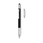 Caneta publicitária multifunções para construção PowerPen cor preto segunda vista