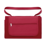 Individual de piquenique impermeável em bolsa High Park cor vermelho