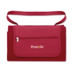 Individual de piquenique impermeável em bolsa High Park cor vermelho vista principal