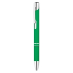 Canetas para empresas de metal com borracha e tinta azul Aster Matt cor verde segunda vista