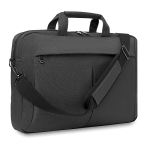 Pasta corporativa de poliéster 360D para portátil 15'' Stockholm cor cinzento