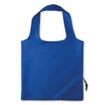 Saco de tecido personalizados dobráveis de poliéster 210D Strawberry cor azul real