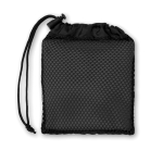 Toalha de microfibra personalizada com bolsa Microfibra Crossfit cor preto