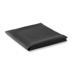 Toalha de microfibra personalizada com bolsa Microfibra Crossfit cor preto segunda vista